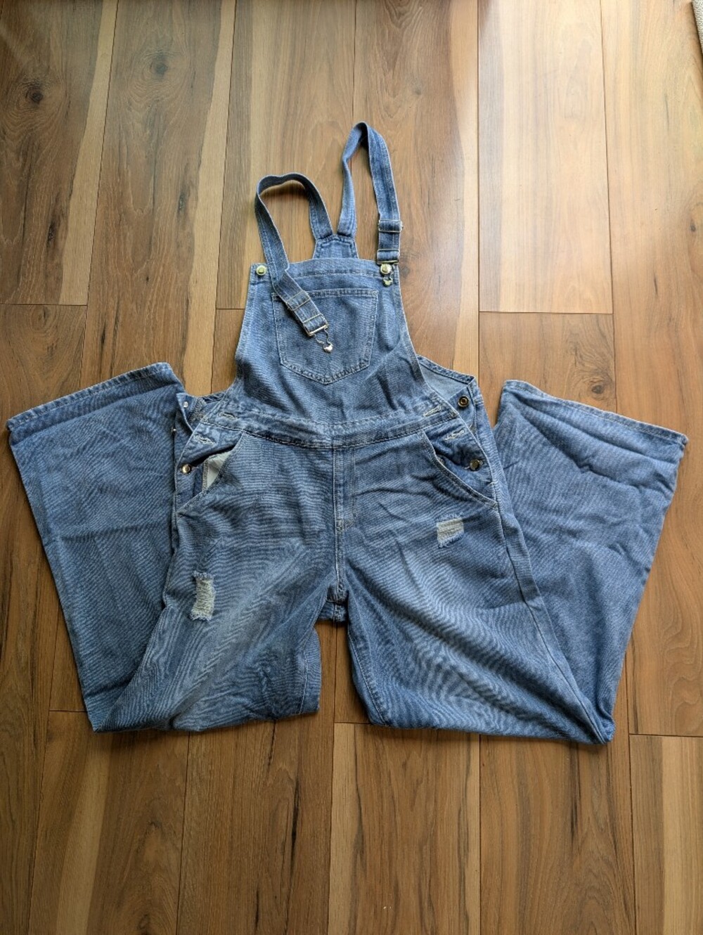 NWOT Seeking Sunsets Denim Overalls
